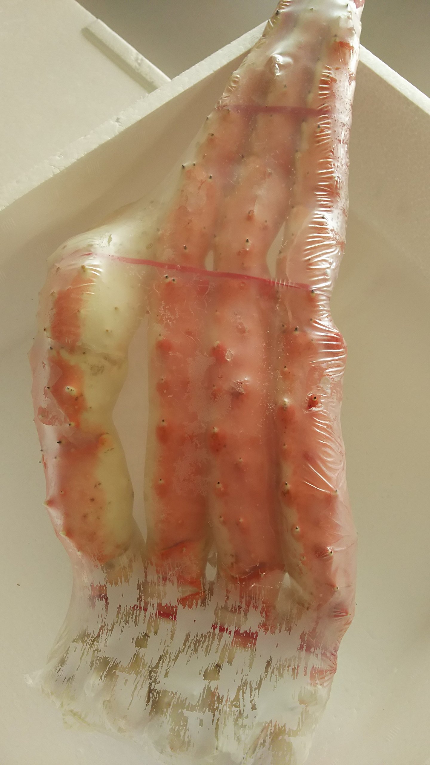 Amazon.co.jp: 冷凍 ボイル タラバガニ ( 肩 ) 1.5kg ( 総重量 ) 解凍